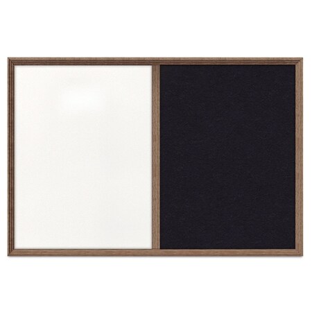 United Visual Products Enclosed Corkboard, 1 Door, 48"x36", 4" Fra, UV3423-BRONZE-DBURGU UV3423-BRONZE-DBURGU